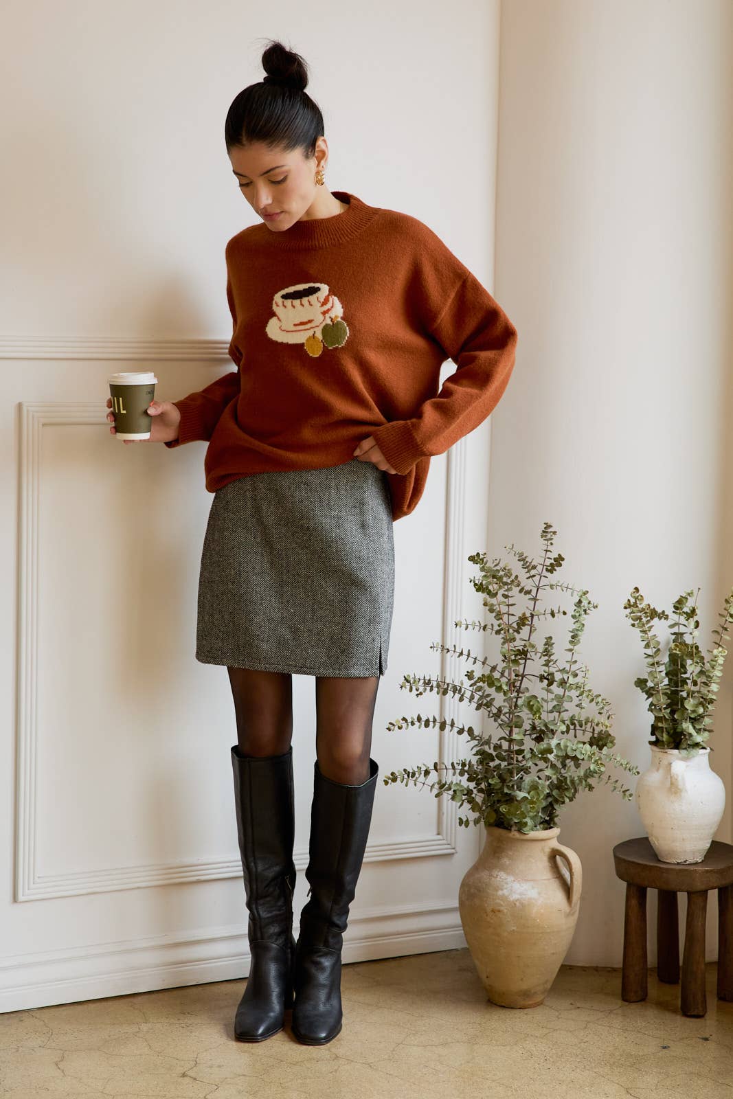 Autumn Coffee Sweater