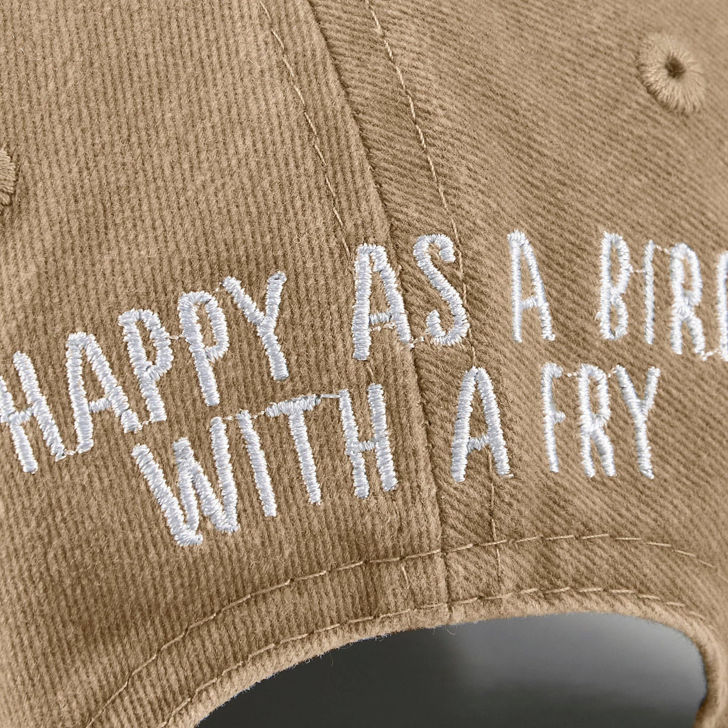 Bird With A Fry Baseball Hat