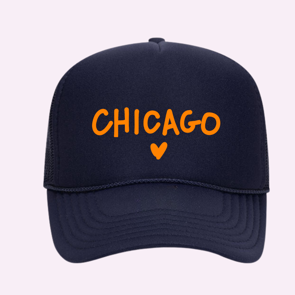 Heart for Chicago Trucker Hat