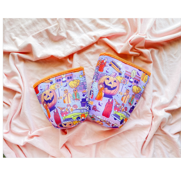 Spooky Town Coffe Sleeves