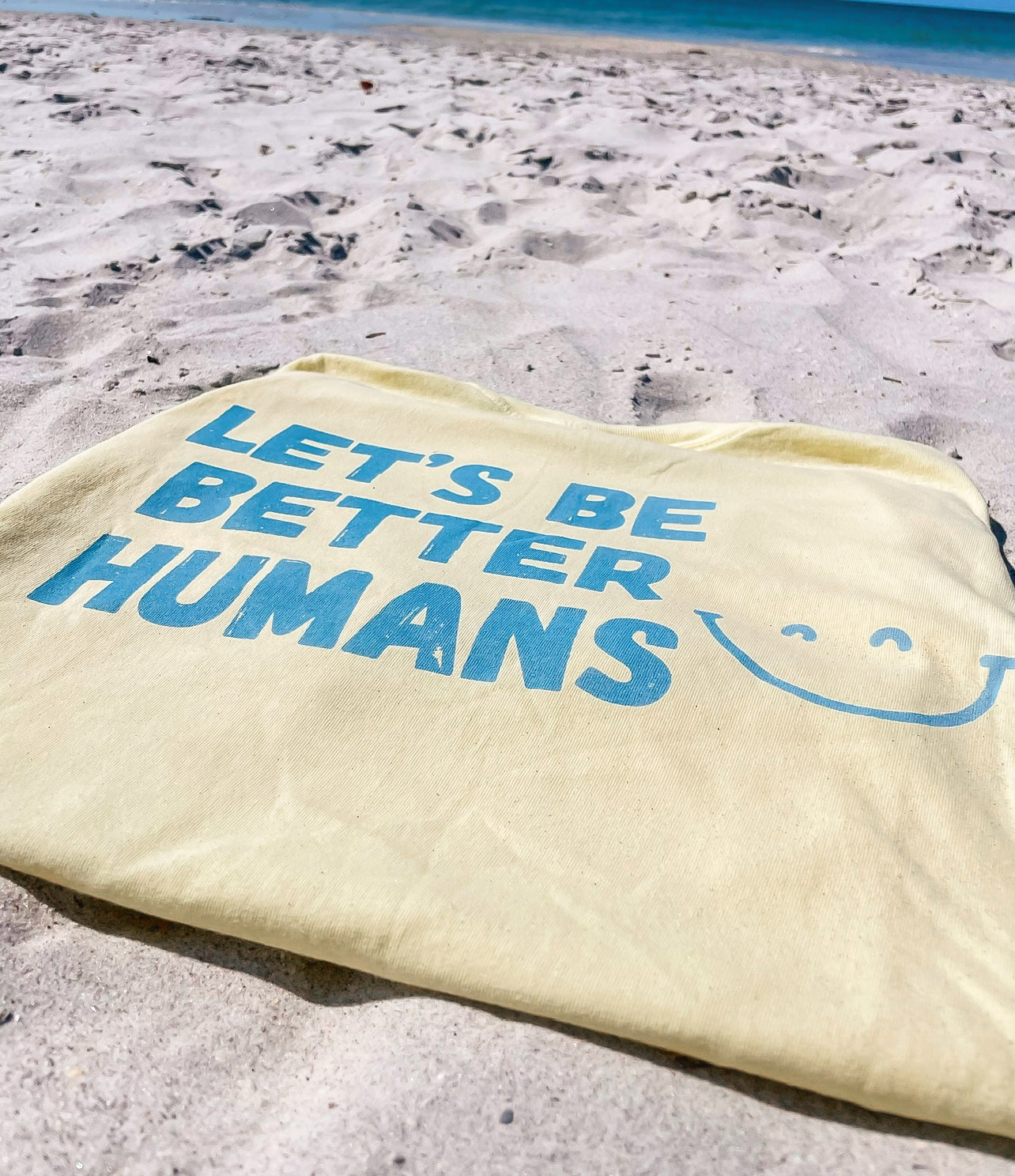 Let's be better Humans Tee/crew