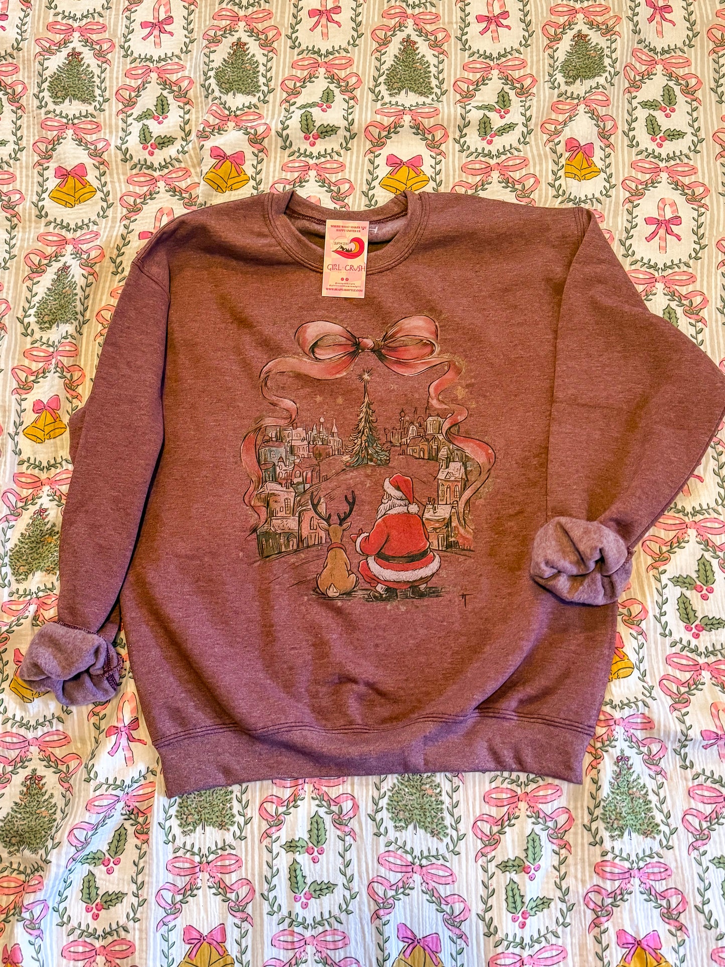Santa Christmas Eve Sweatshirt