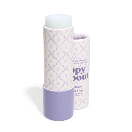 Lavender Cream Puff Lip Balm