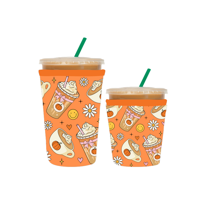 Fall Coffee Coozie Sleeve