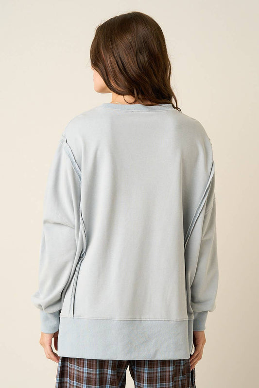 Jesus Love You Patchwork Sweatshirt