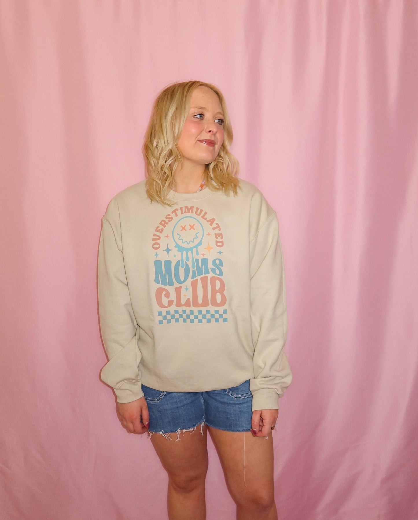 Overstimulated Mom Sweatshirt