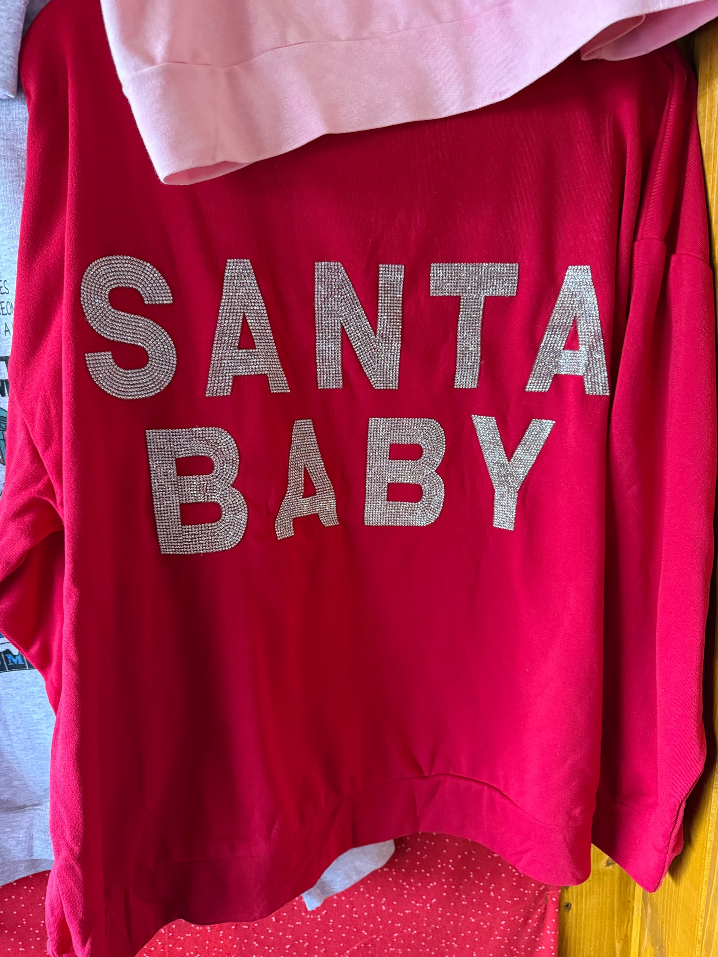Santa Baby Christmas Pullover