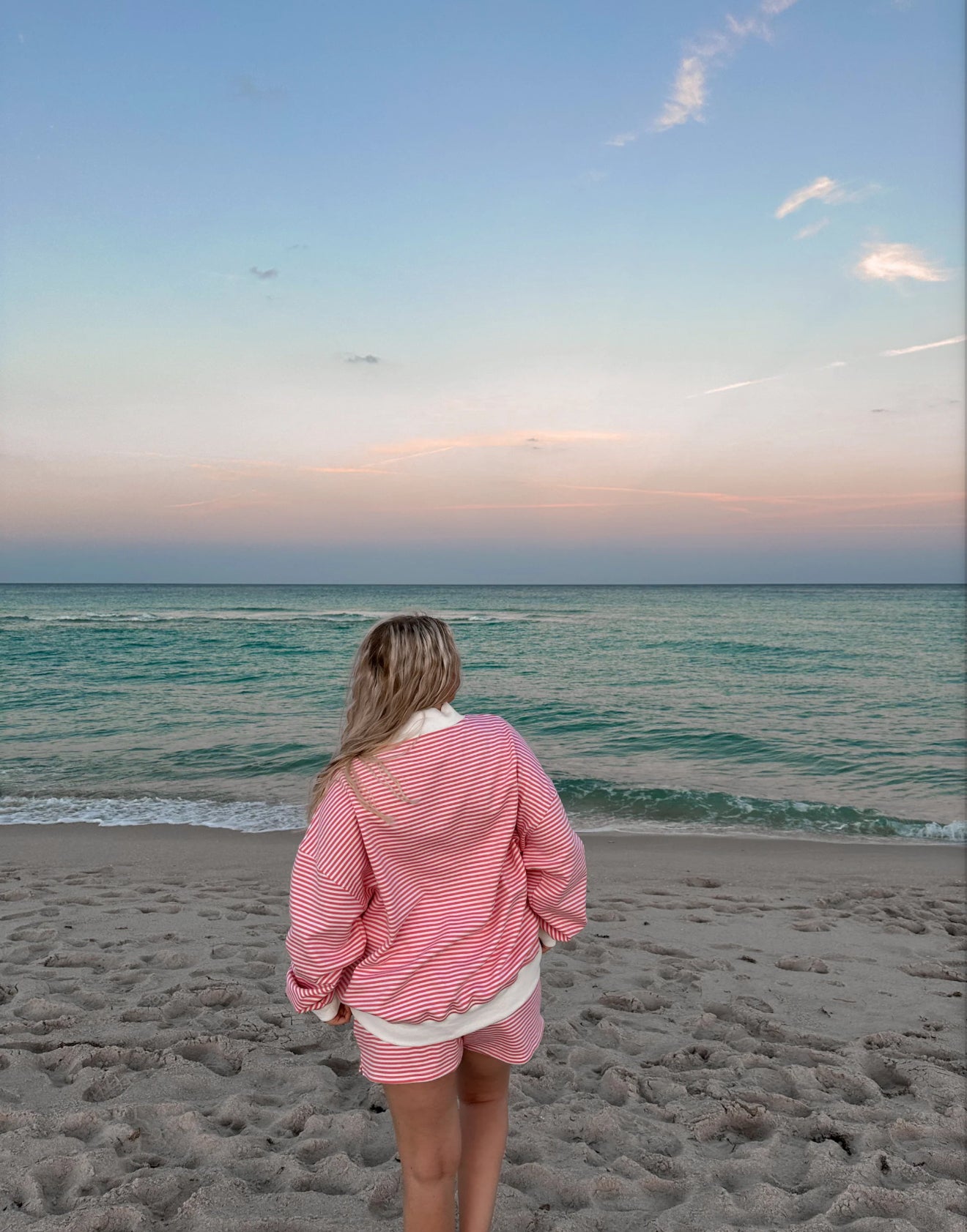 Sail Away Mockneck Oversized Sweatshirt