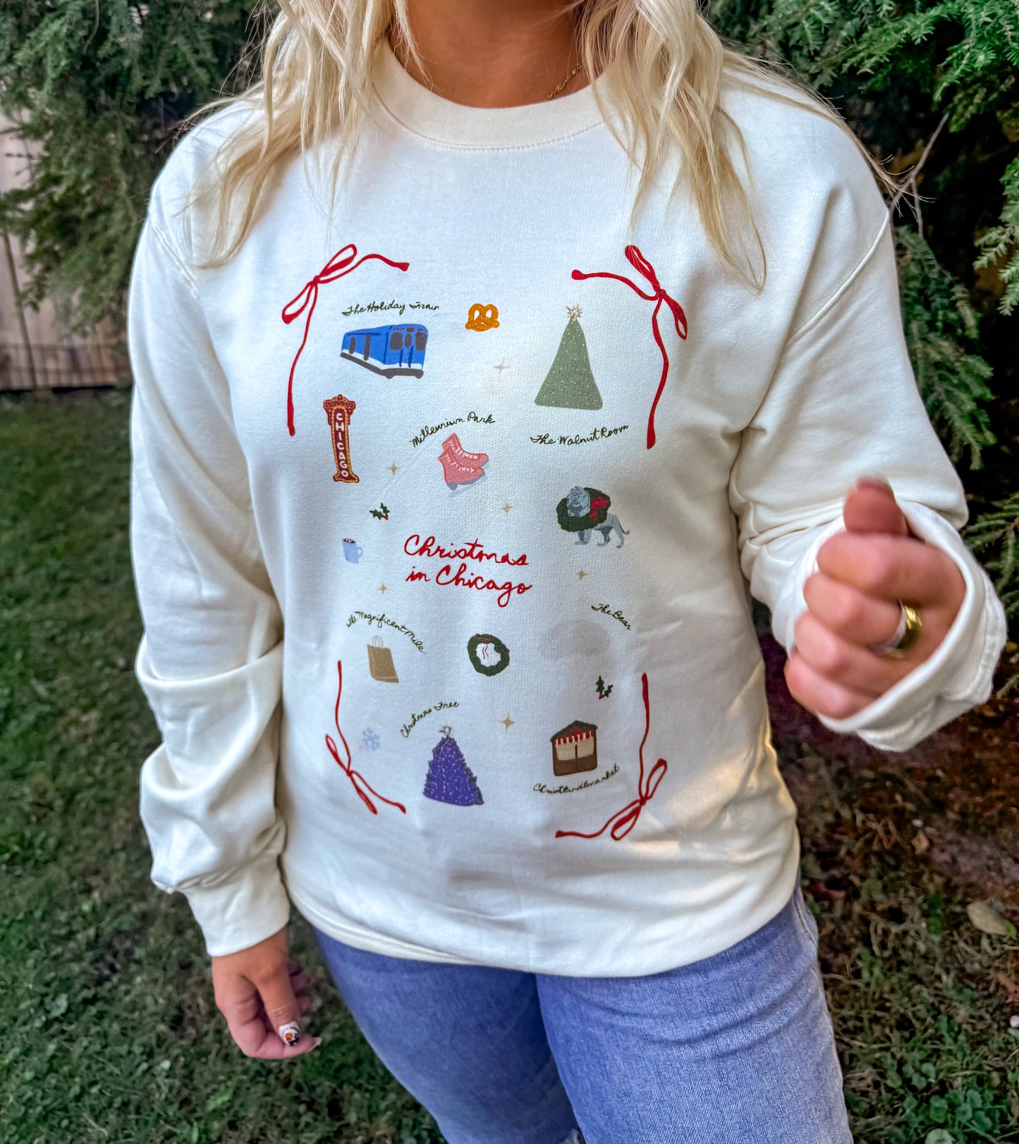 31 Christmas in Chicago Sweatshirt