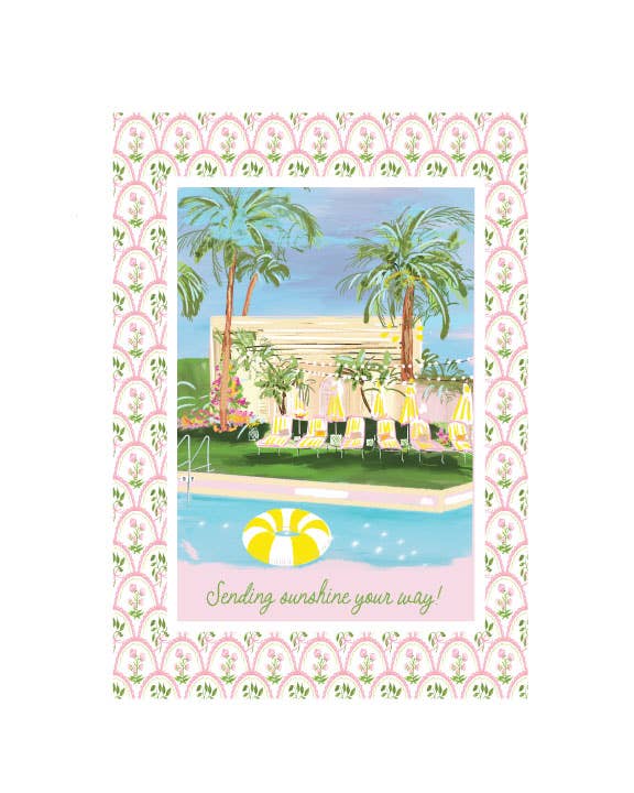 Sending Sunshine Greeting Card