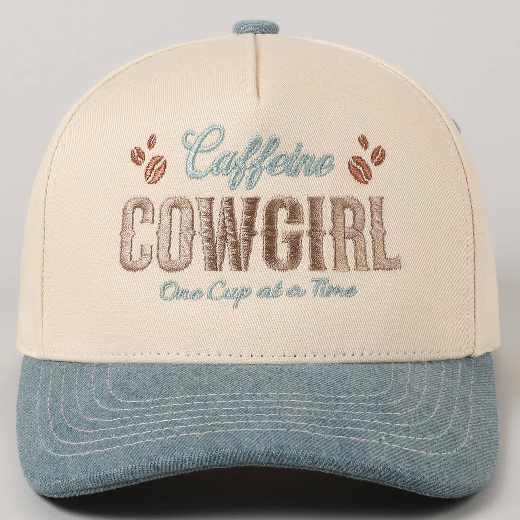 Caffeine Cowgirl Hat