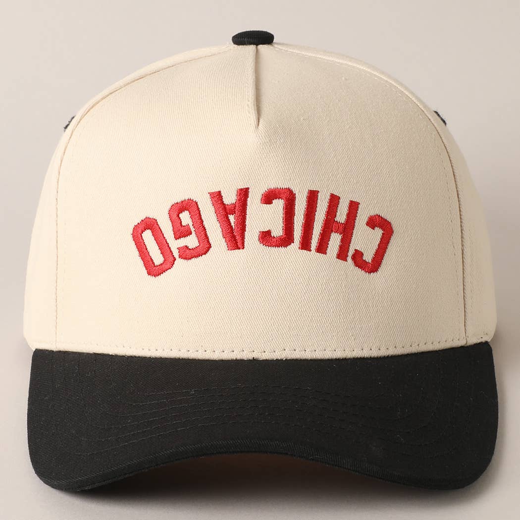 CHICAGO - Upside Down Trucker Baseball Cap