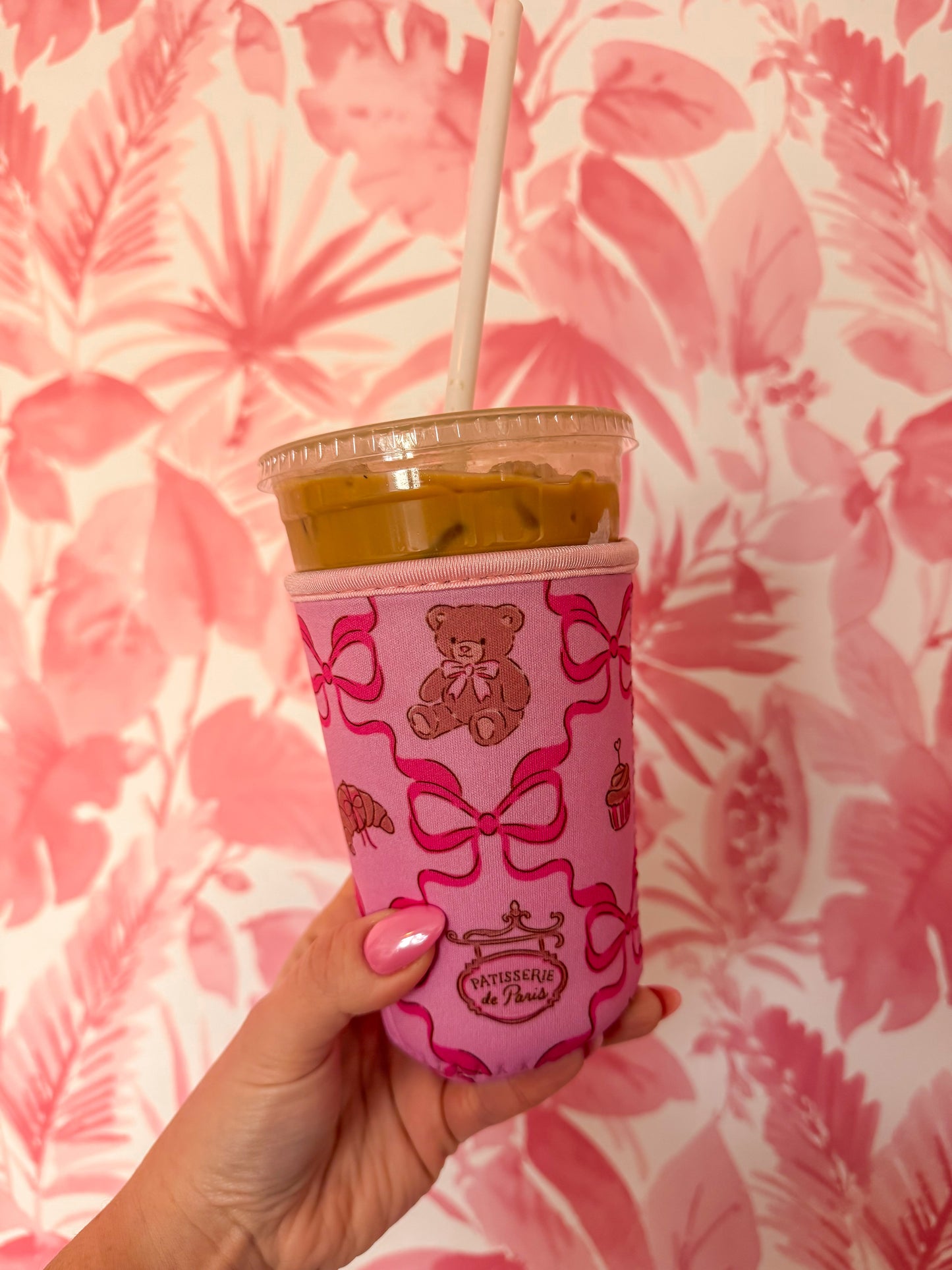 Teddy Patisserie Coffee Coozie