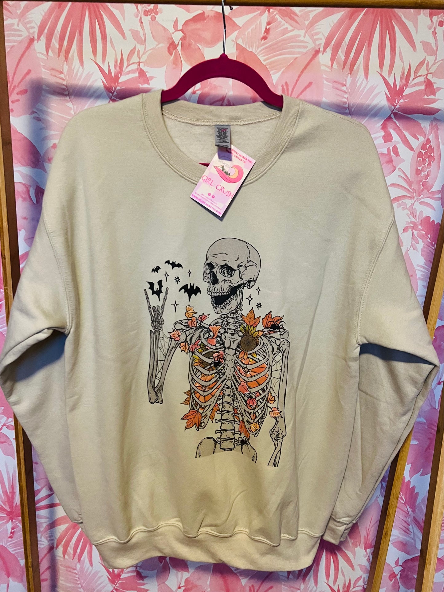 Spooky Skelton Sweatshirt