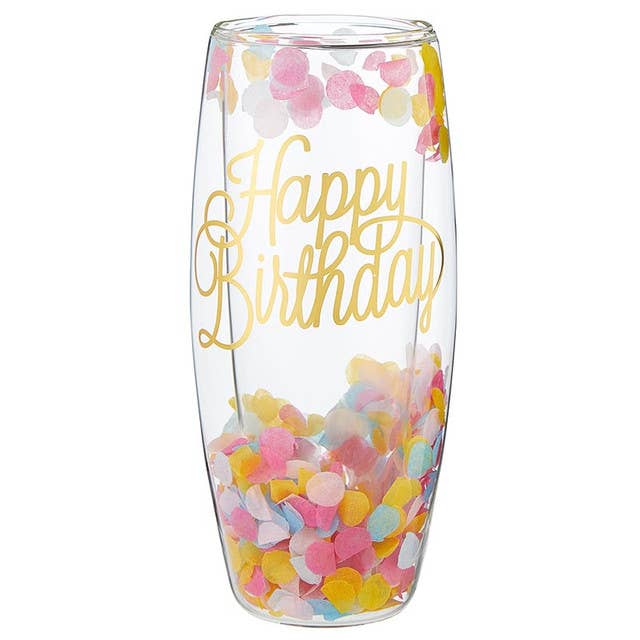 Happy Birthday Champagne Glass