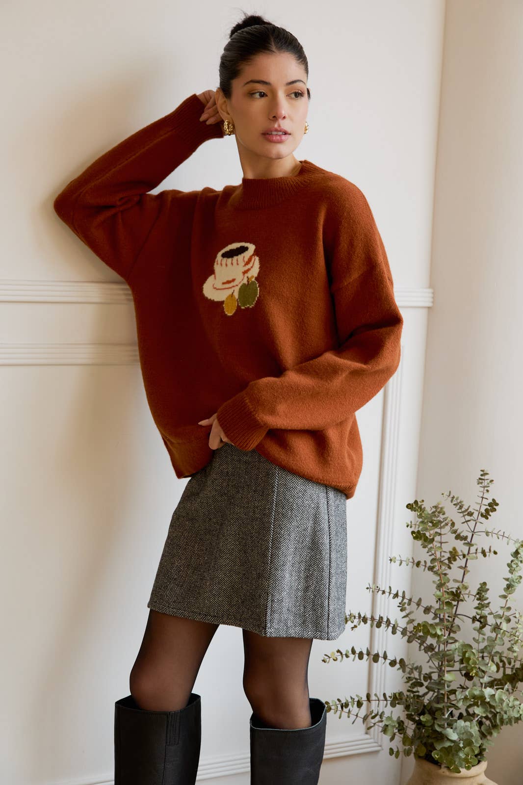 Autumn Coffee Sweater