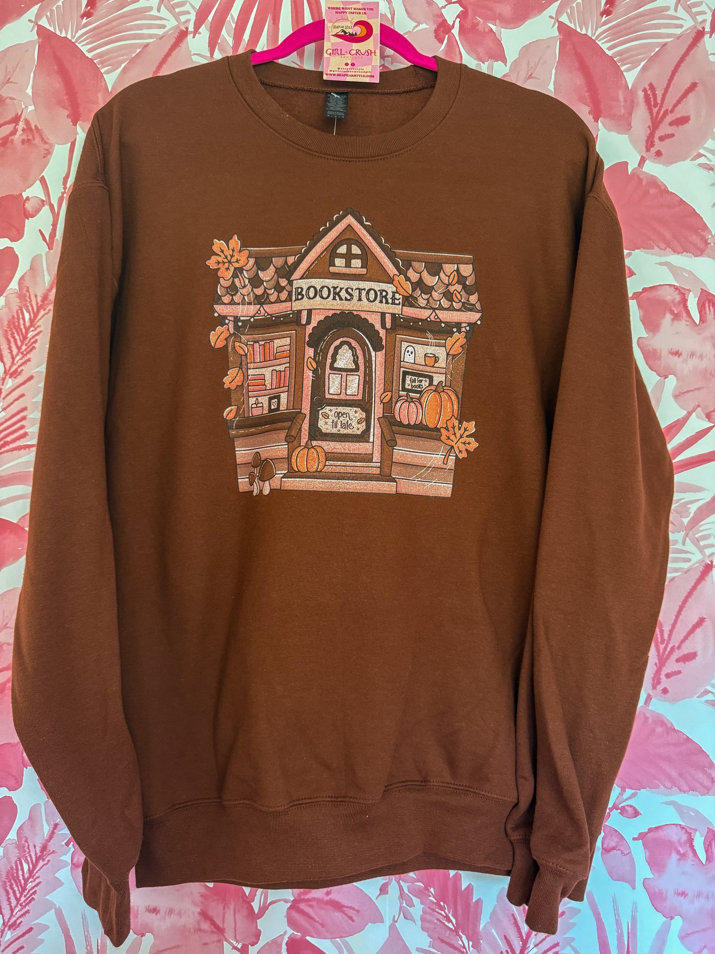 Autumn Bookstore Crewneck