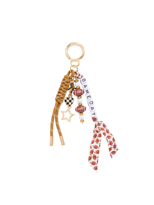 Football Gameday Bag Charm