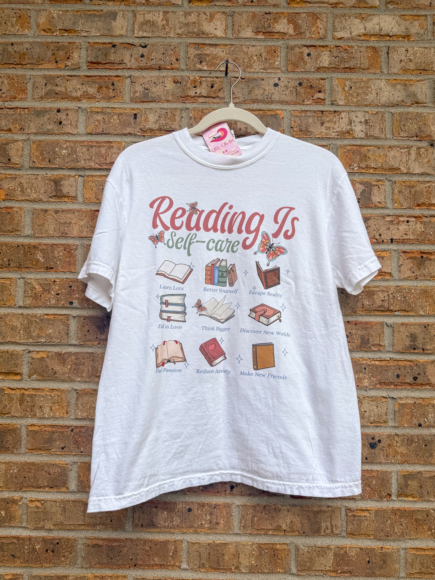 Book Self Care Tee