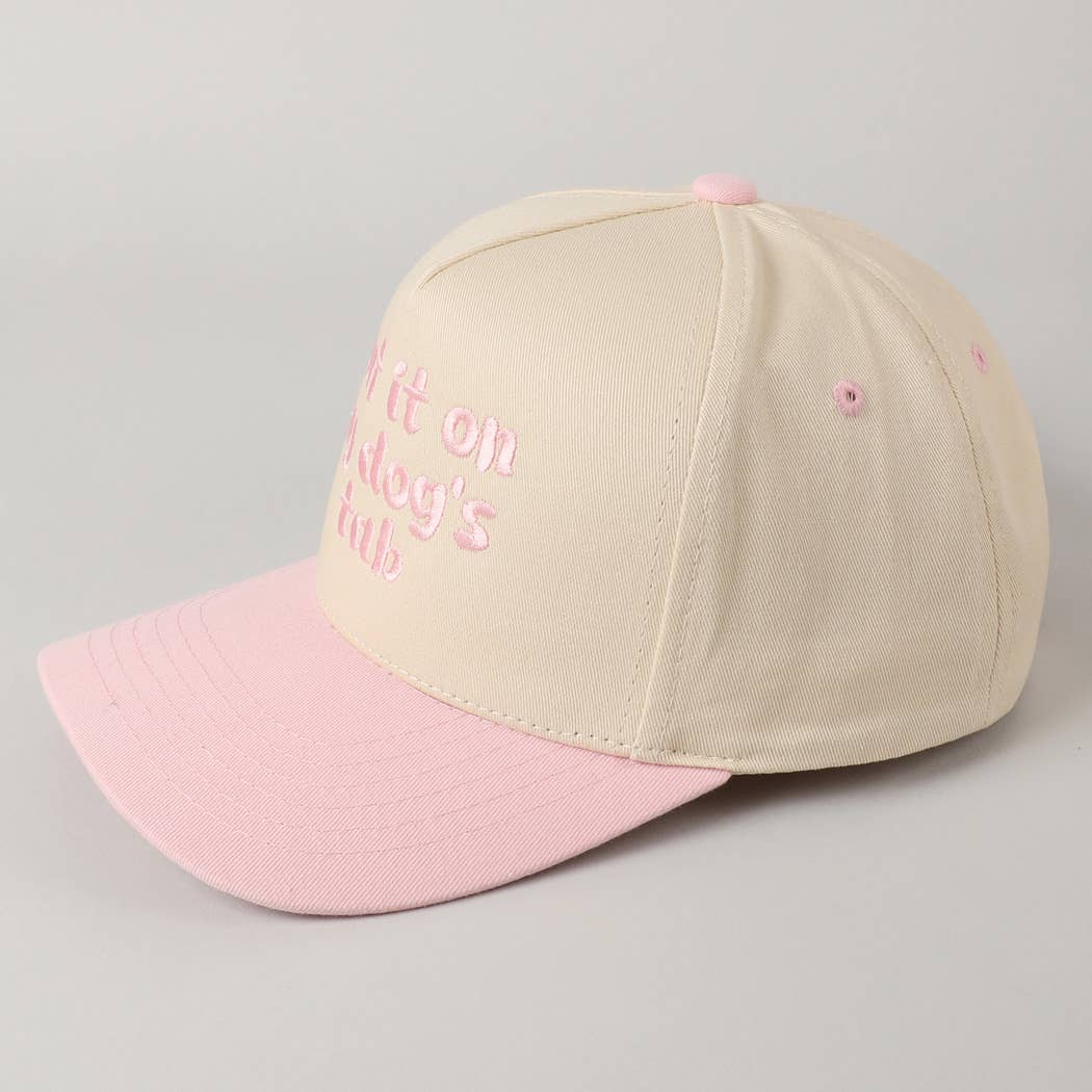 Put it on my dog's tab Trucker Hat