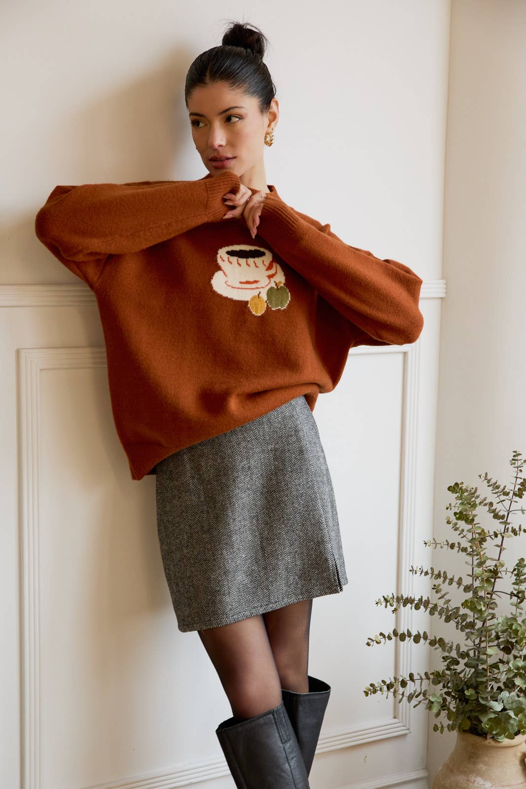 Autumn Coffee Sweater