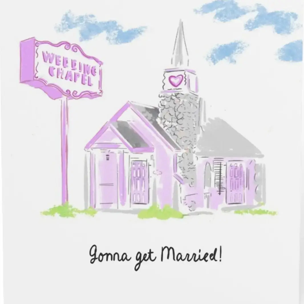 Just Married Greeting Card