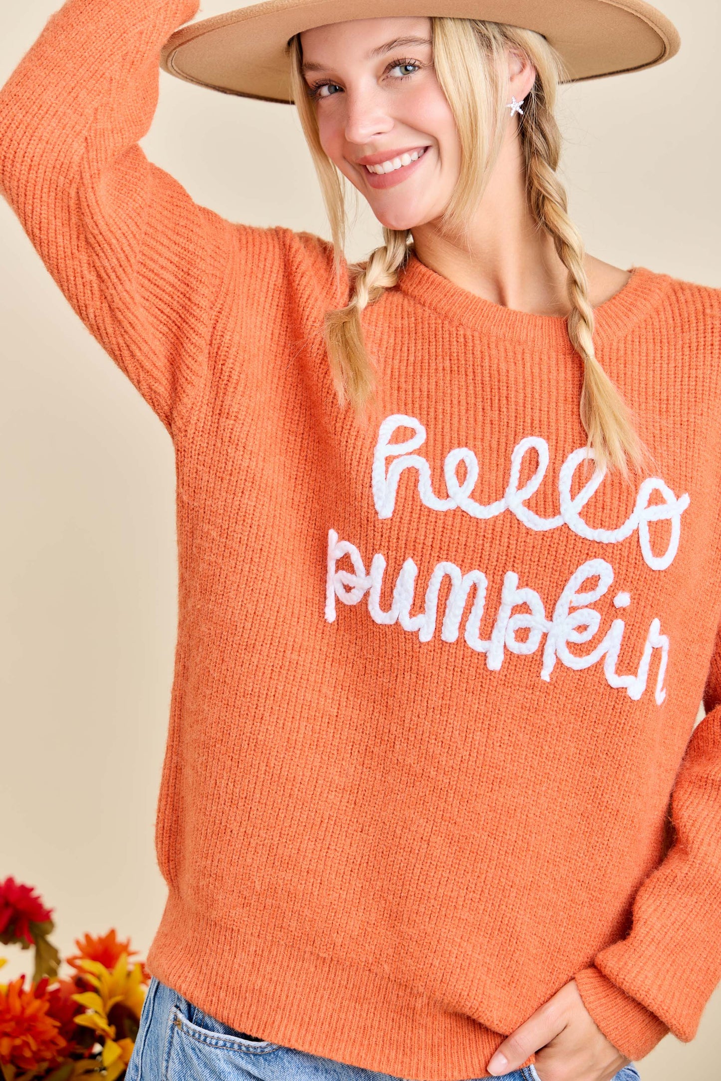 Hello Pumpkin Sweater