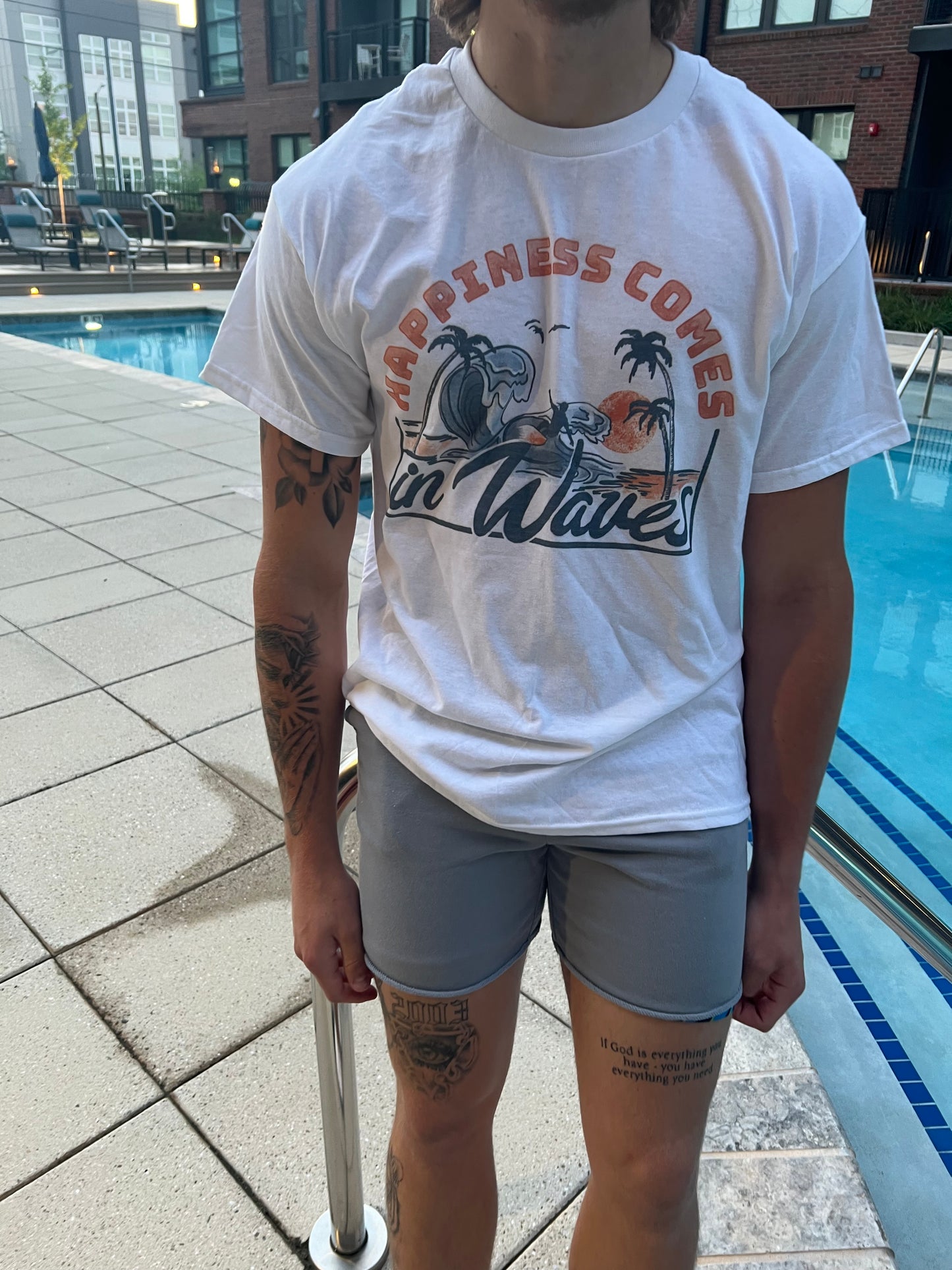 Happiness comes in waves