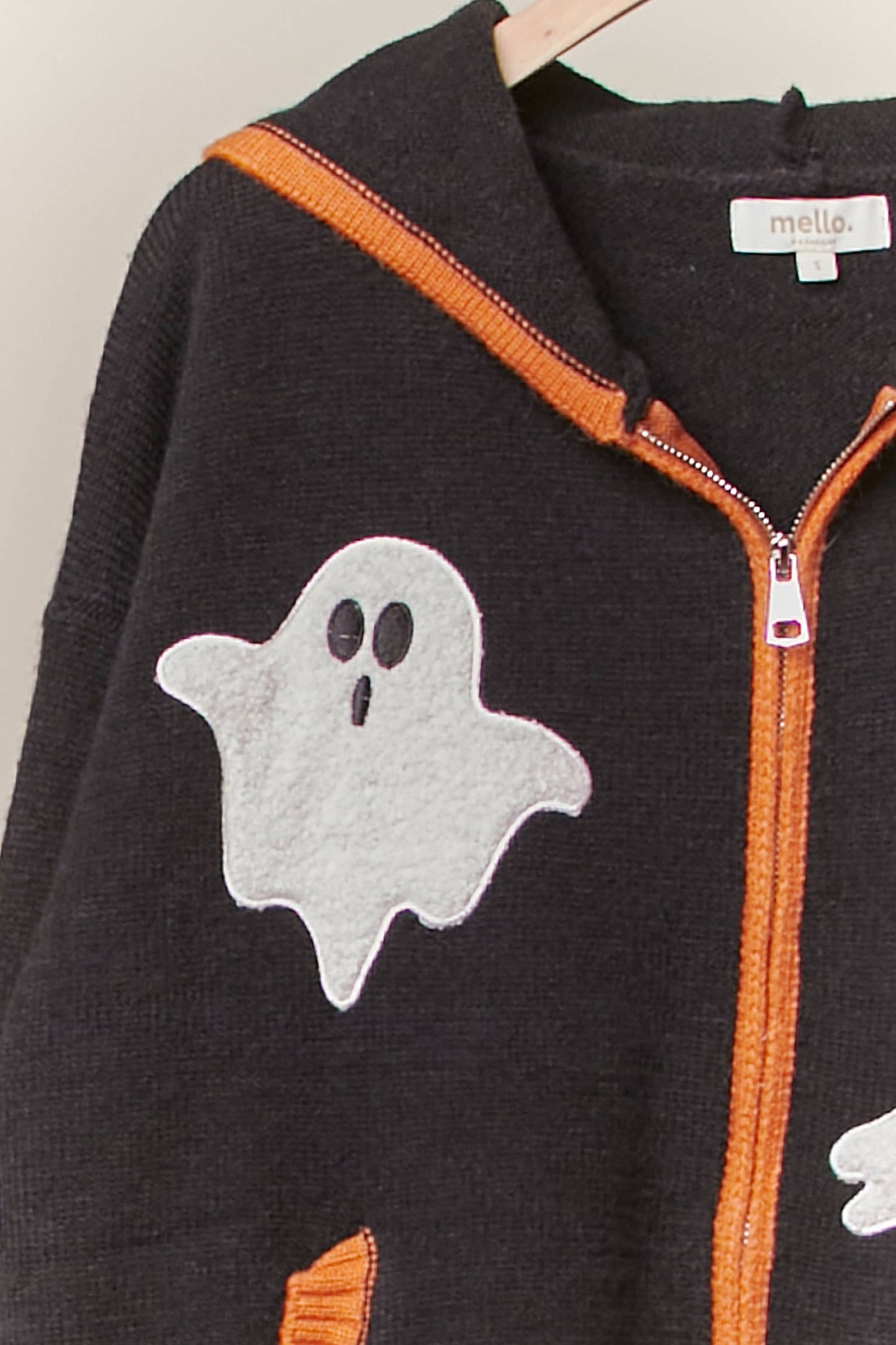 Ghost Zip up Hoodie