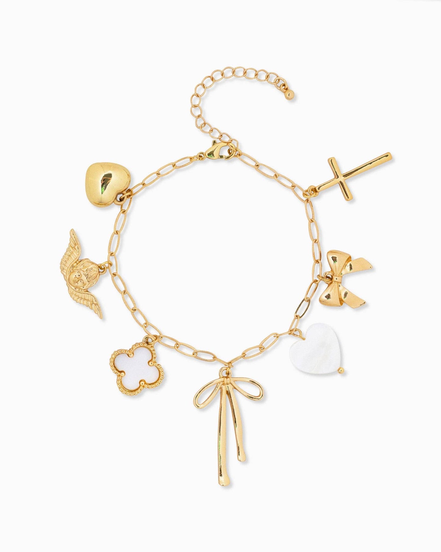 Bow Charm Bracelet