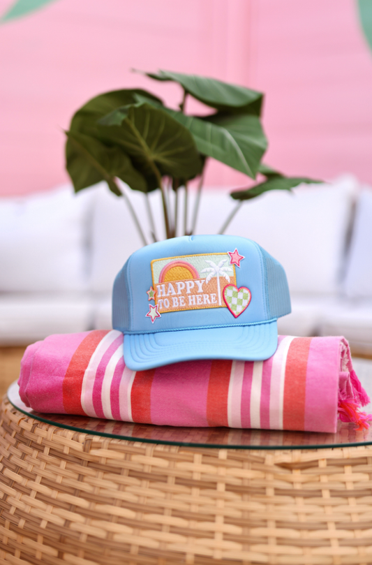 Happy To Be Here Trucker Hat
