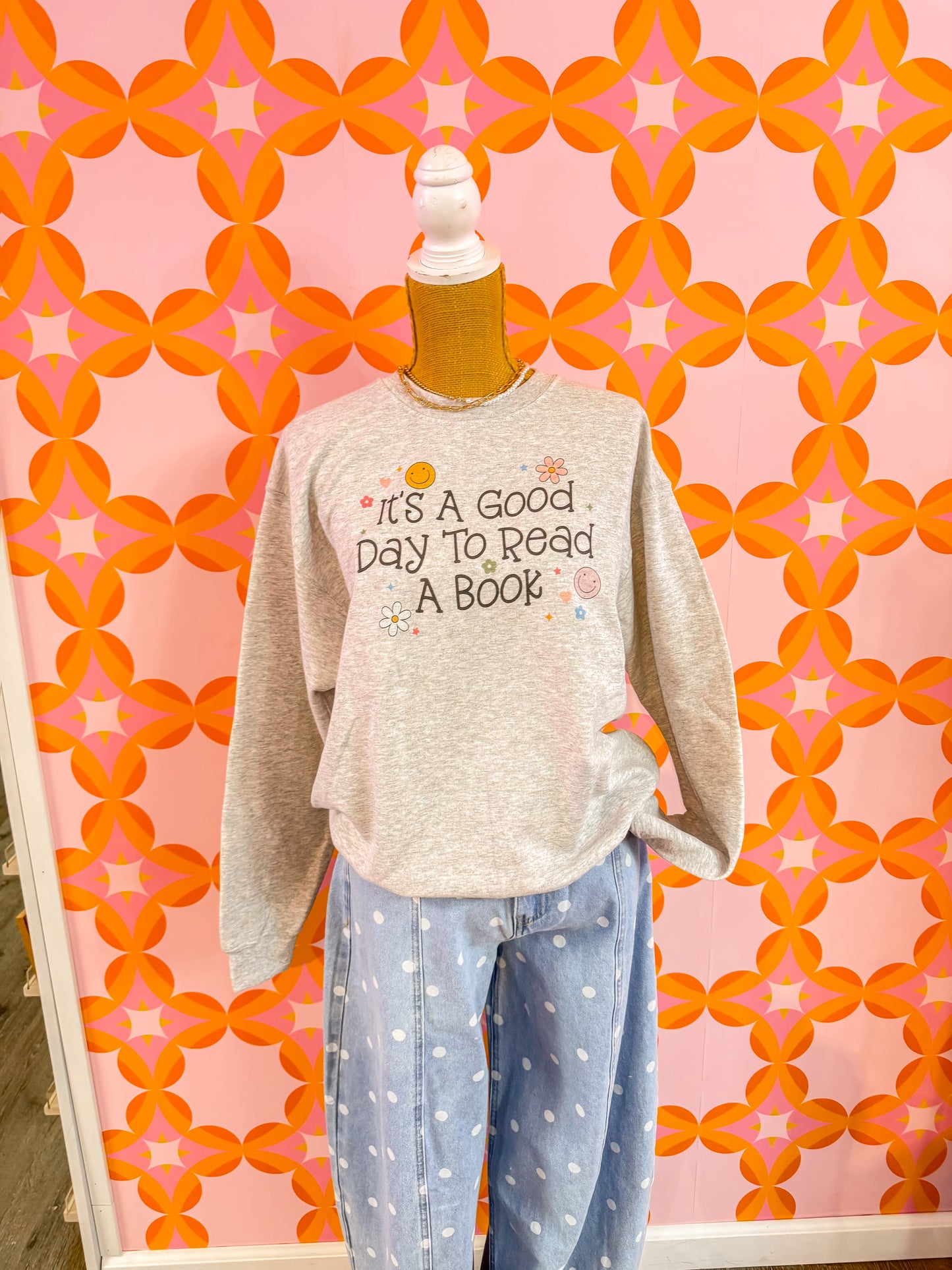 Good Day to Read Sweatshirt