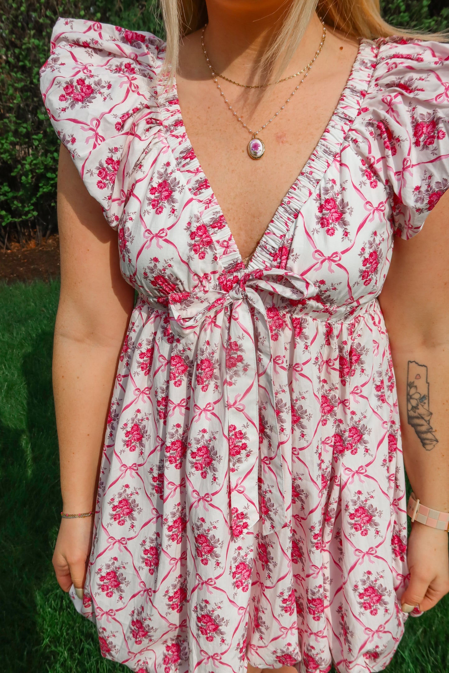 Garden Tea Party Bubble Dress