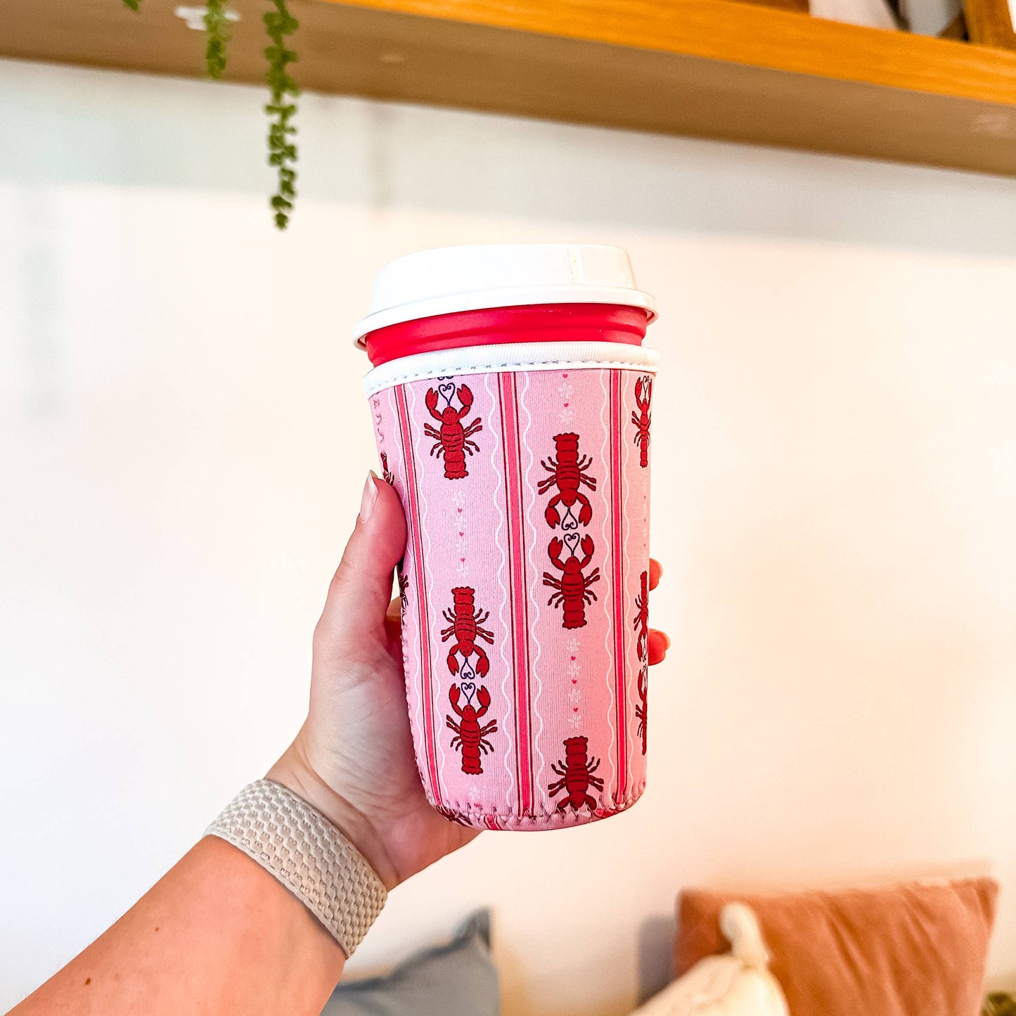 Coastal Lobster Coffee Sleeve