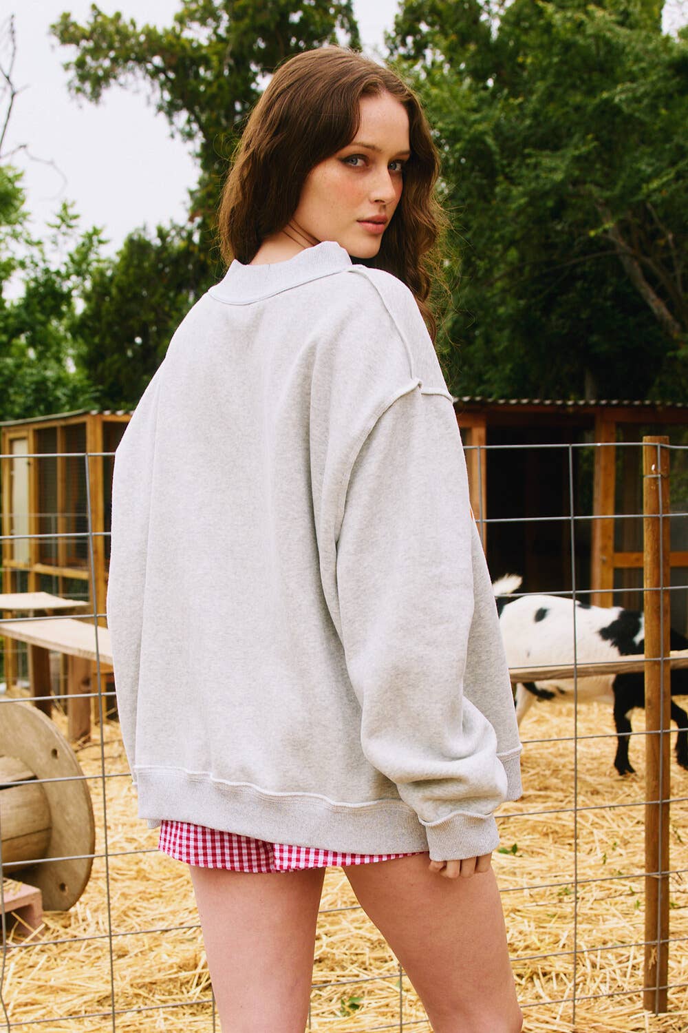 'TENNESSEE & TN' Reversible Mockneck