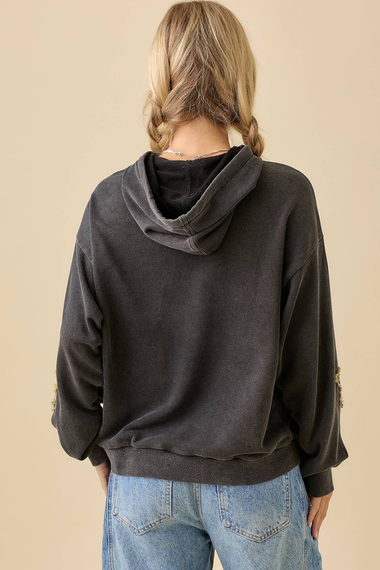 Mineral Wash Star Hoodie