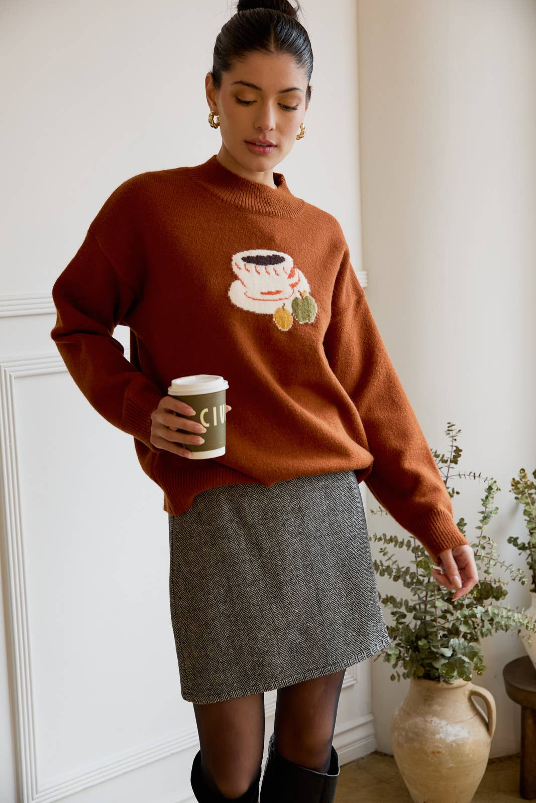 Autumn Coffee Sweater