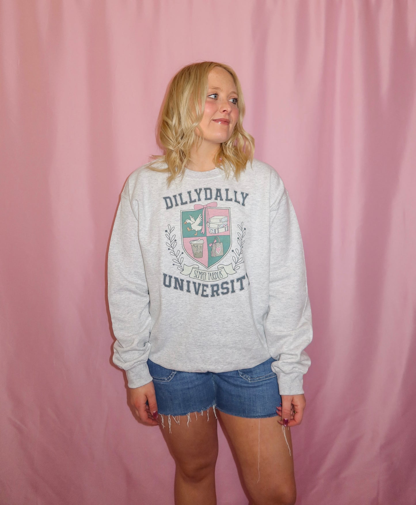 Dilly Dally University Sweatshirt