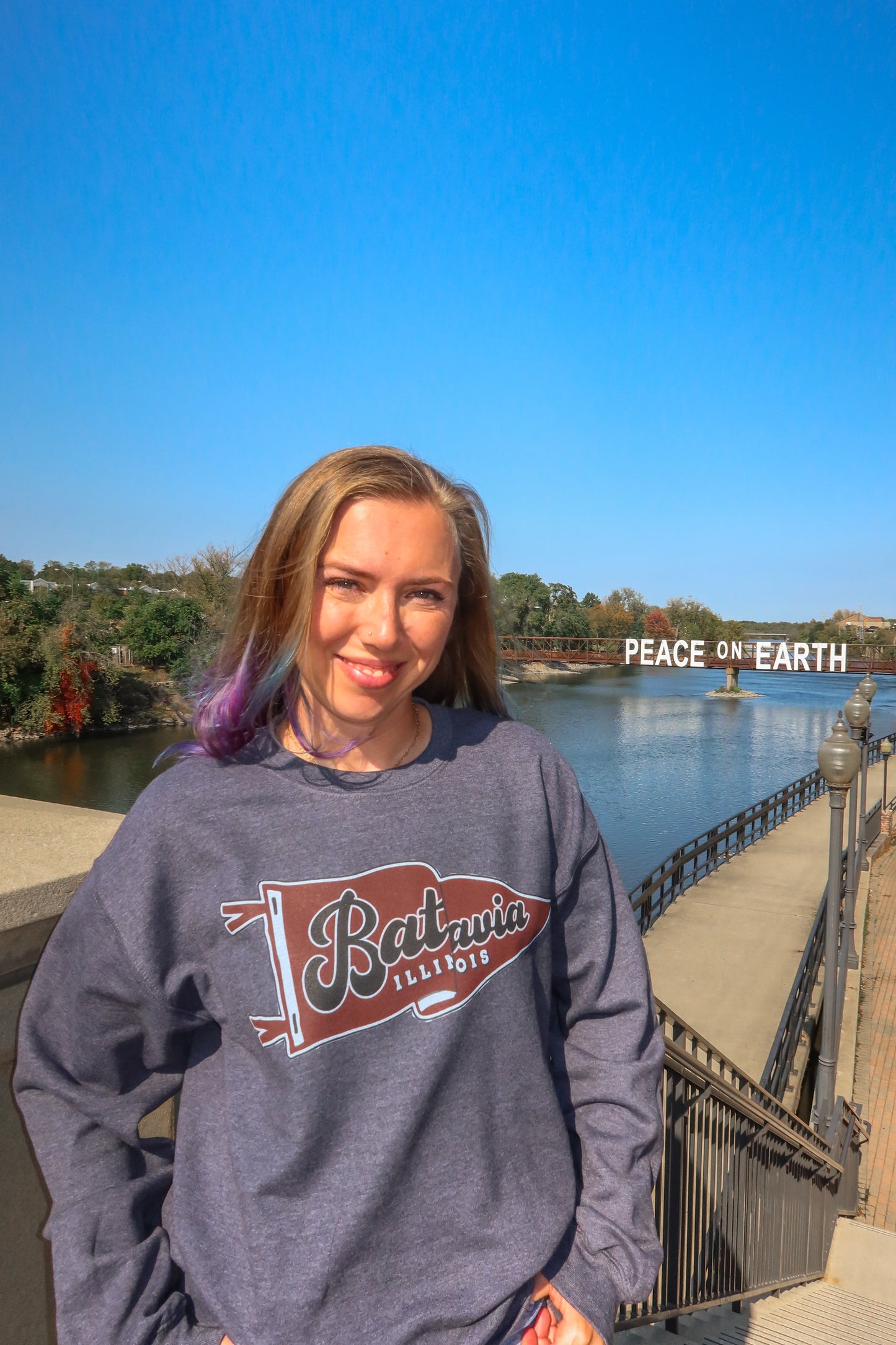 Batavia Pennant Crewneck