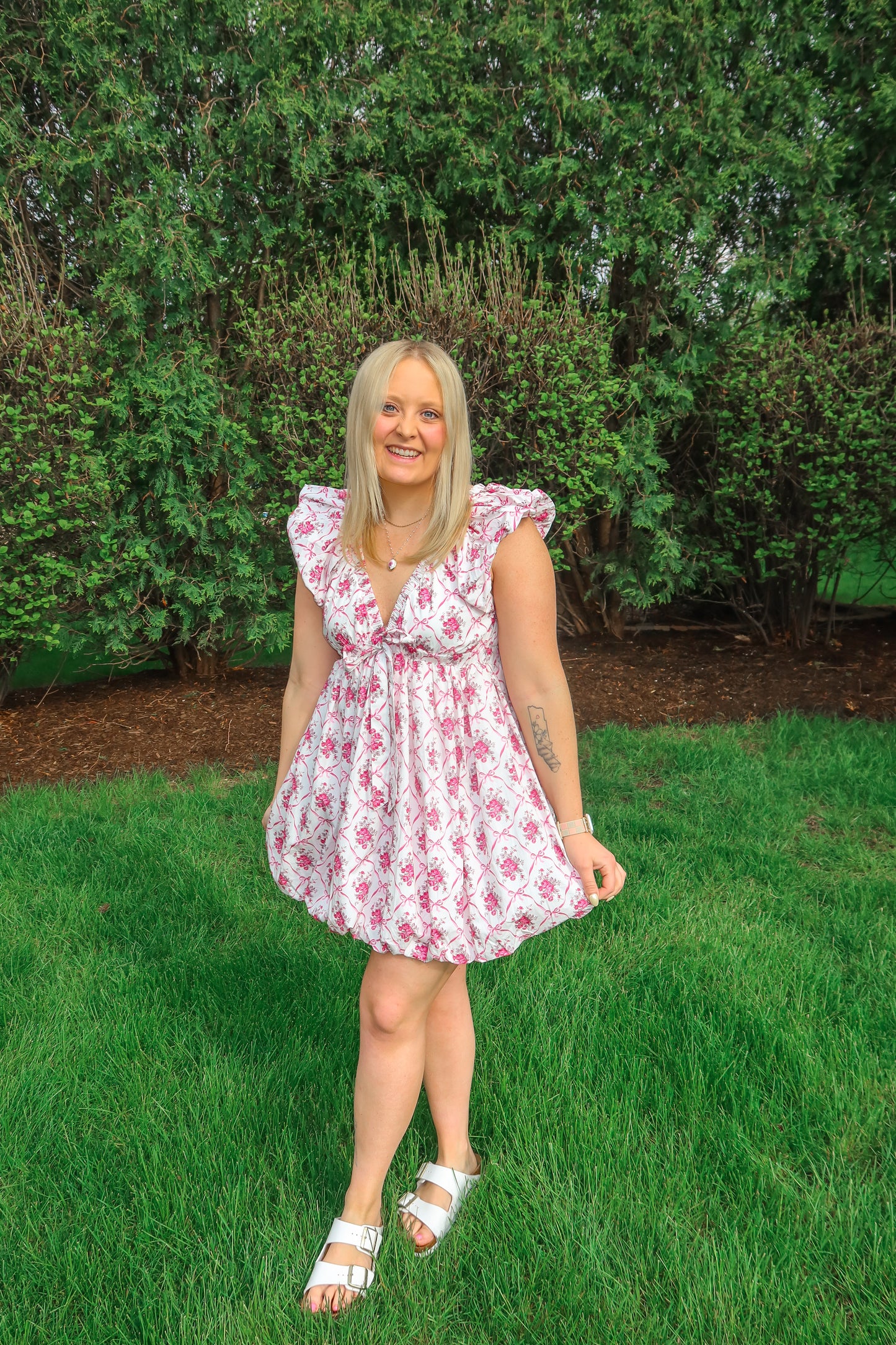 Garden Tea Party Bubble Dress