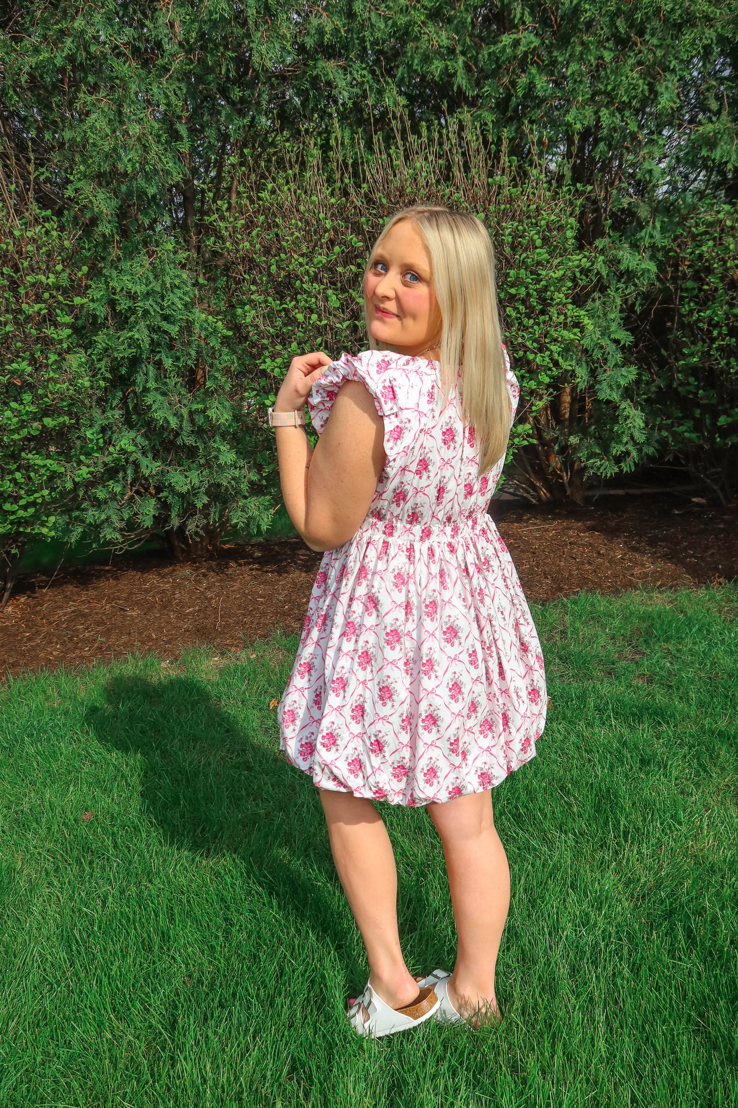 Garden Tea Party Bubble Dress