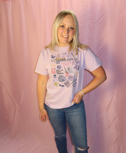 Best of Both Worlds Collage Tee