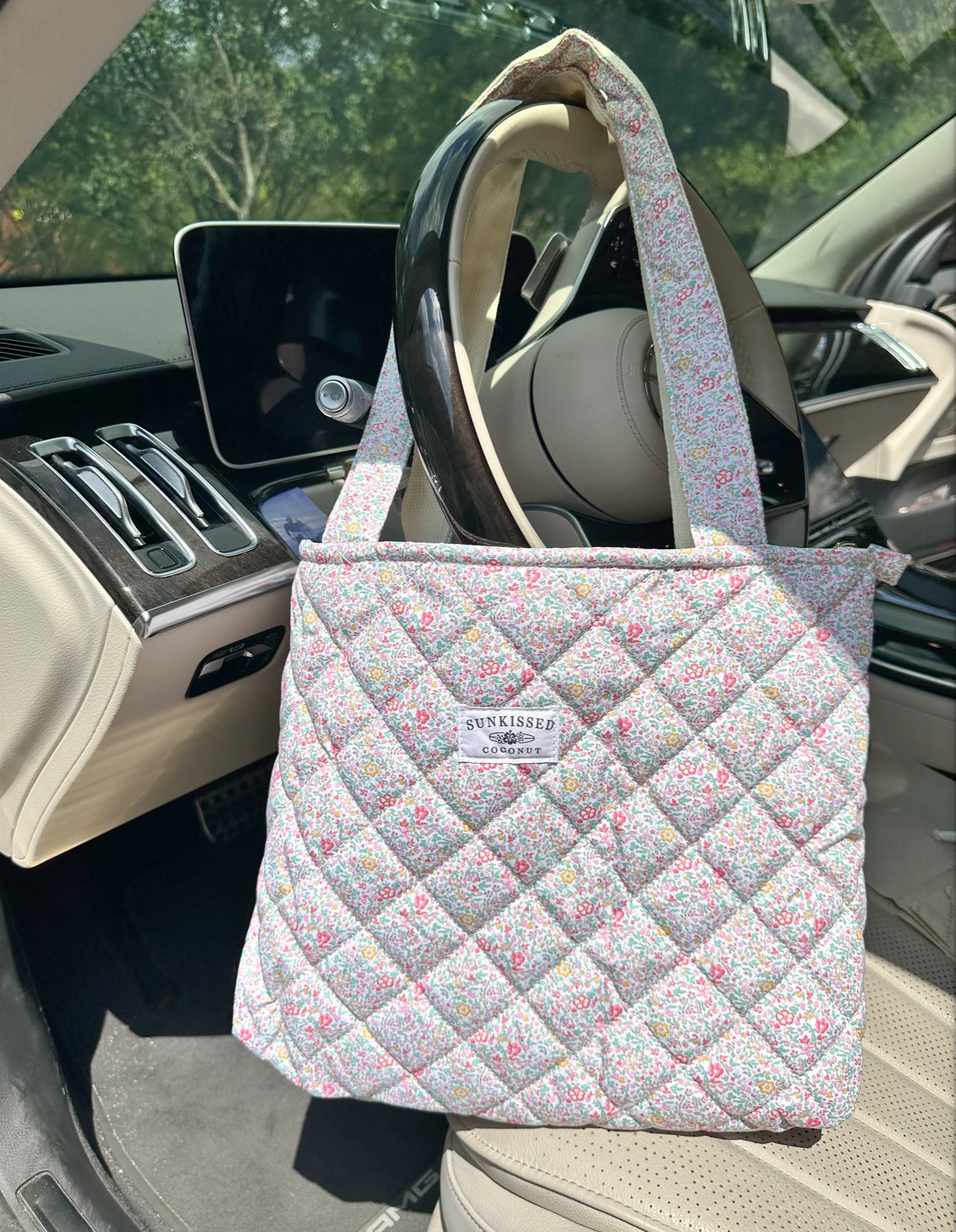 Floral Day In The Park Tote