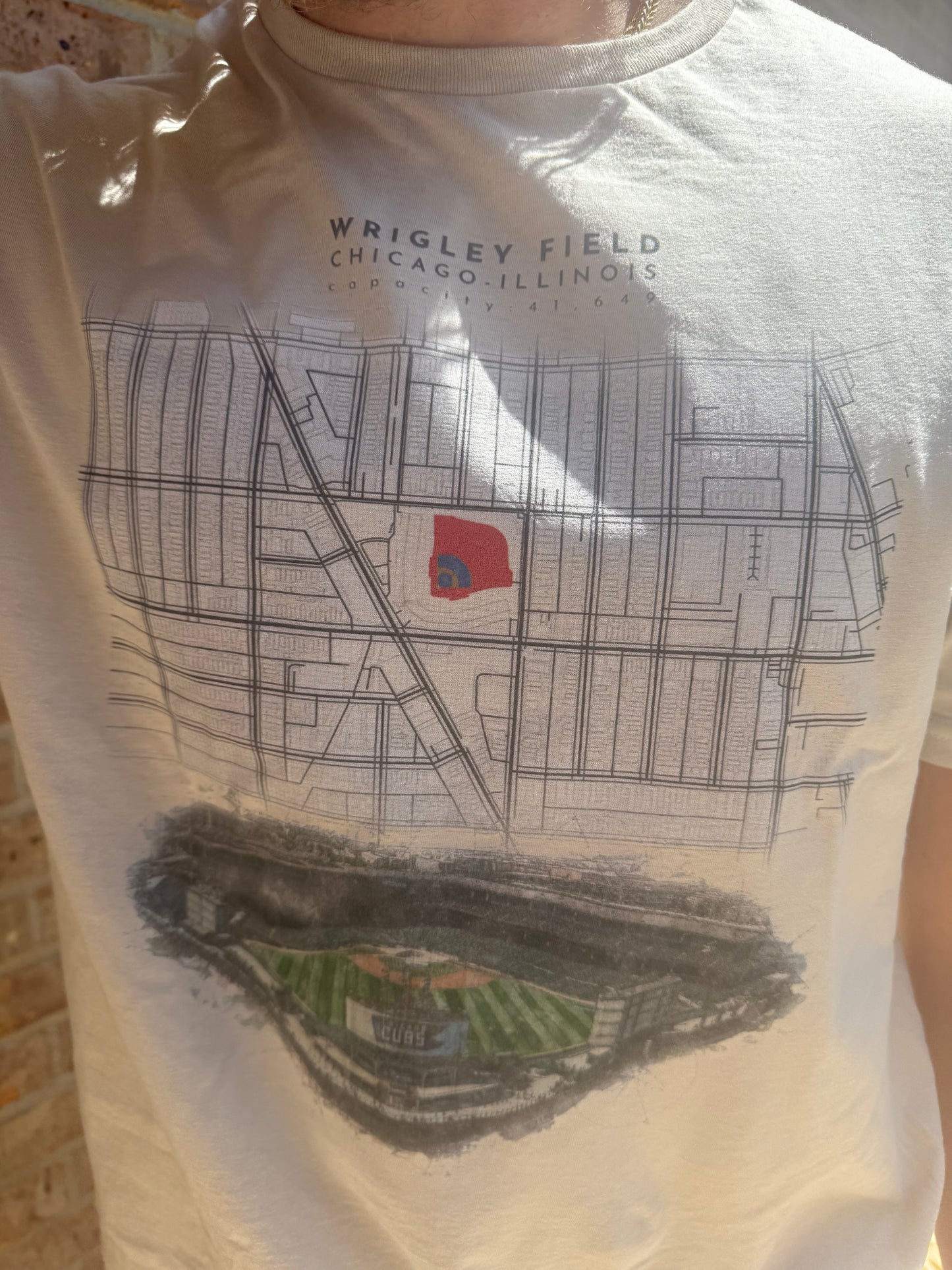 Wrigley Field Men's Tee