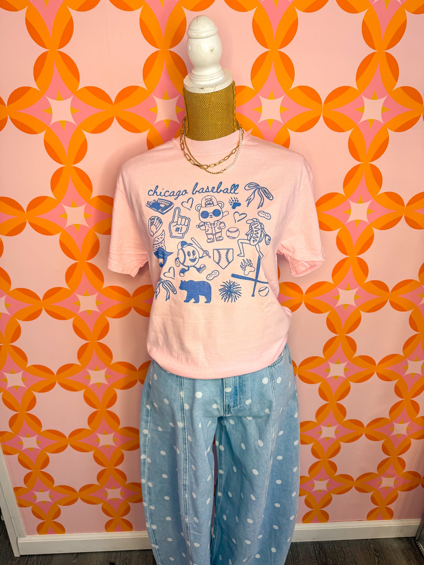 Chicago Baseball Collage Tee