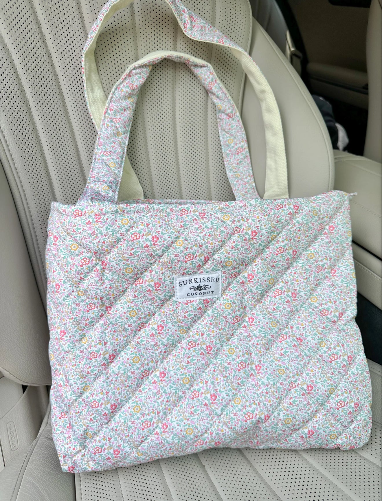 Floral Day In The Park Tote