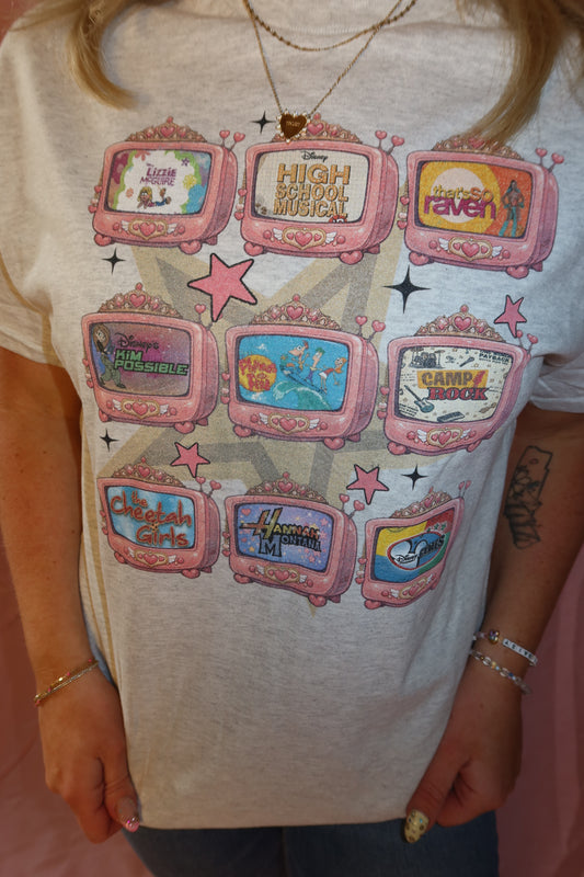 Y2K TV Time Graphic Tee