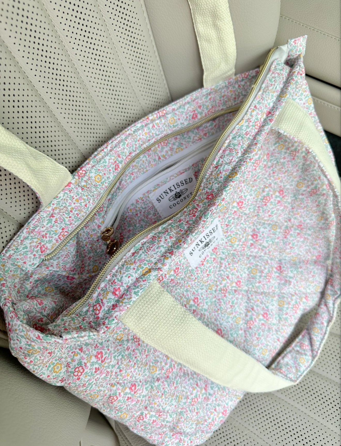 Floral Day In The Park Tote