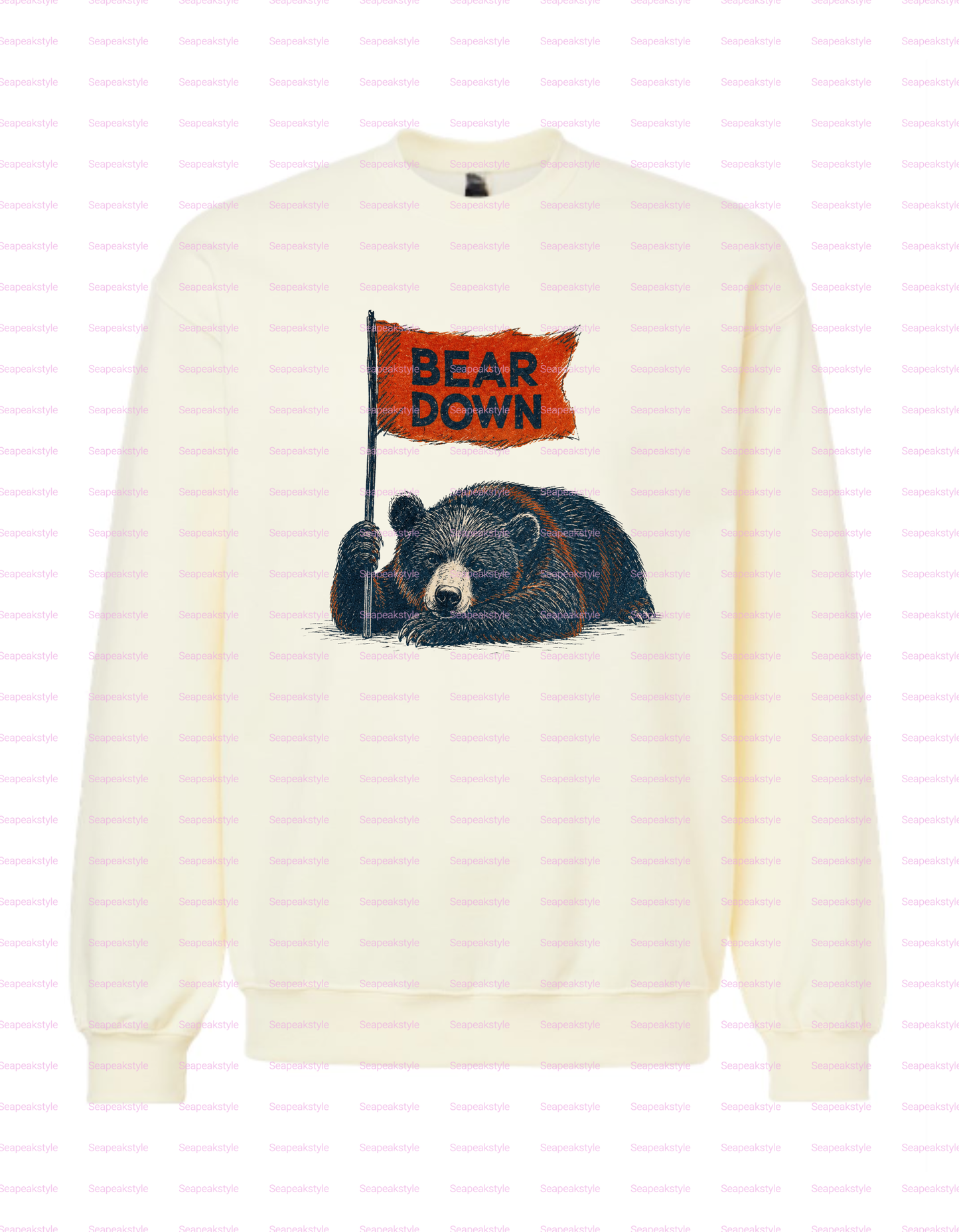 Bear Down Crewneck/Tee