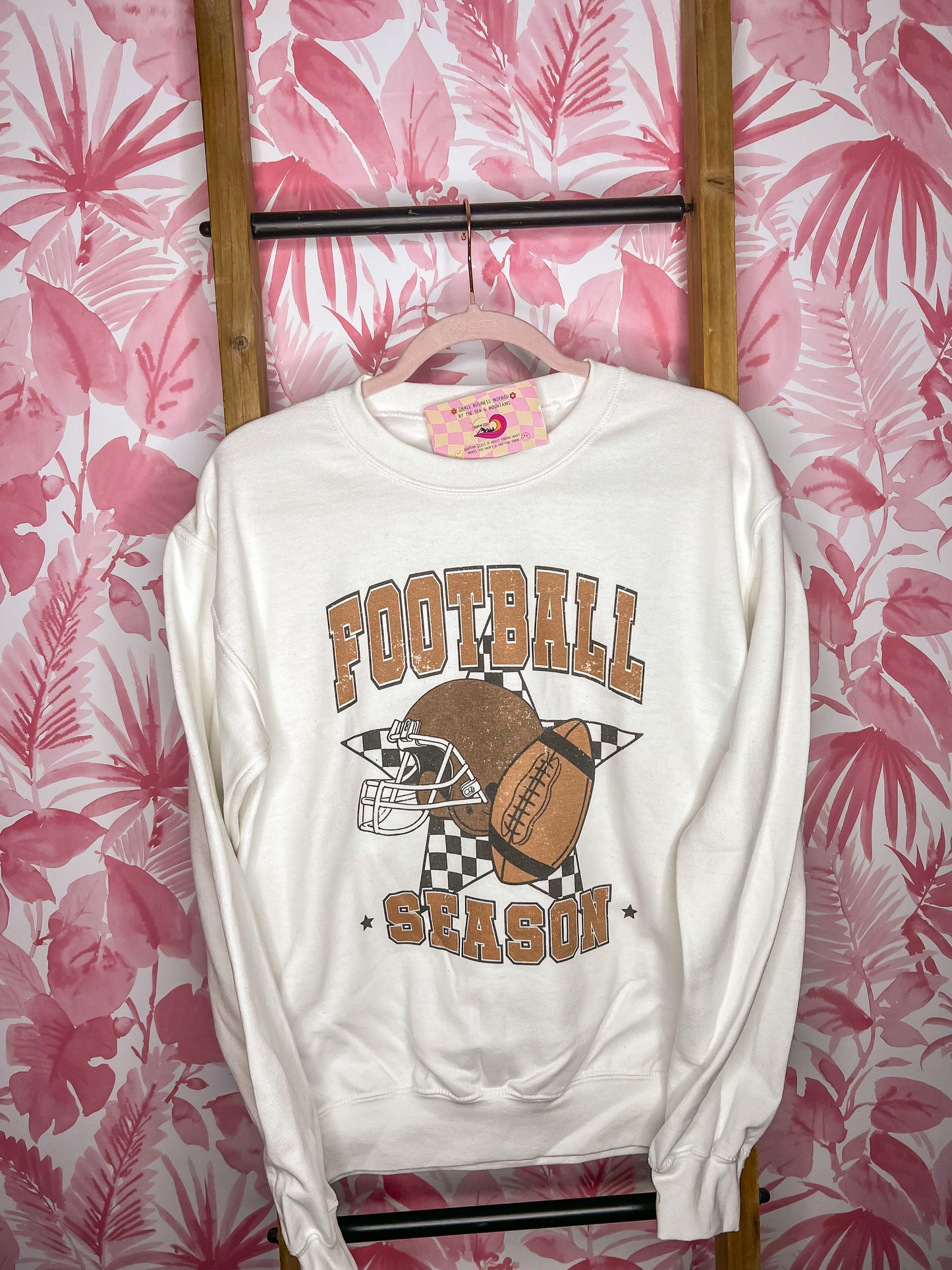 Football Season Crewneck Sweatshirt